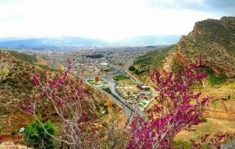 حمل بار مشهد ایلام با خاور نیسان کامیون تریلی ده چرخ